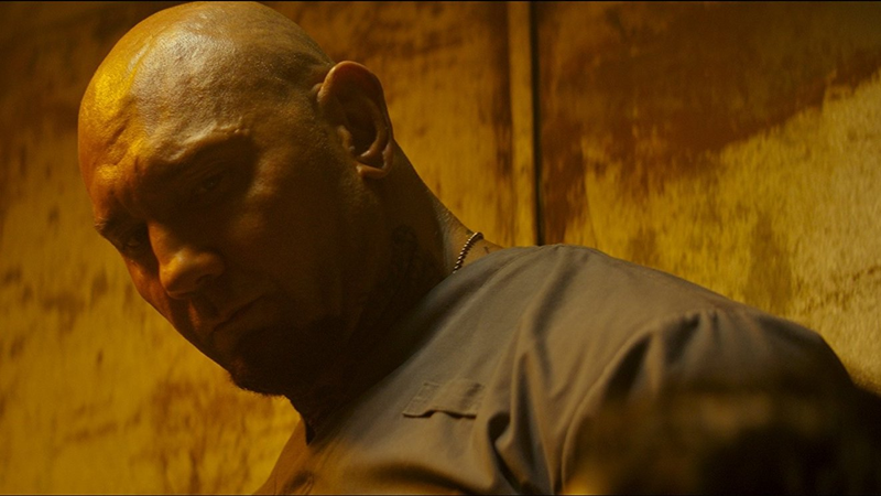 Dave Bautista goes from Drax to Everest, the muscle of Hotel Artemis.